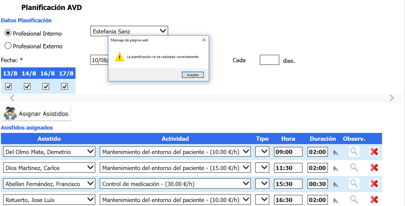 Planificación de la Ruta Laboral